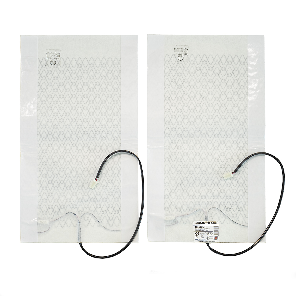 Ampire HEAT202 Sitzheizung 2x 480x280mm Autositz 12V 2-stufiger Schalter – Bild 23