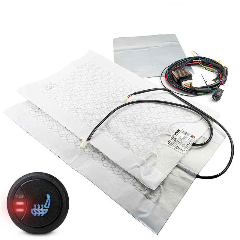Ampire HEAT302 Sitzheizung 2x480x280mm 12V 3-stufiger Taster für Fahrzeugsitz – Bild 28