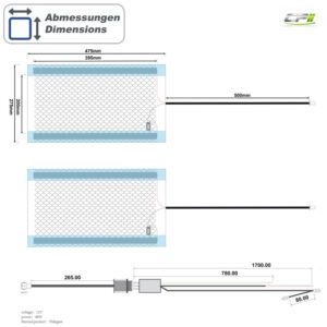 AMPIRE Sitzheizung, 2x 480x280mm, Taster 3-stufig, 12 Volt – AMPIRE-Sitzheizung-2x-480x280mm-Taster-3-stufig-HEAT302_b_1 CPII
