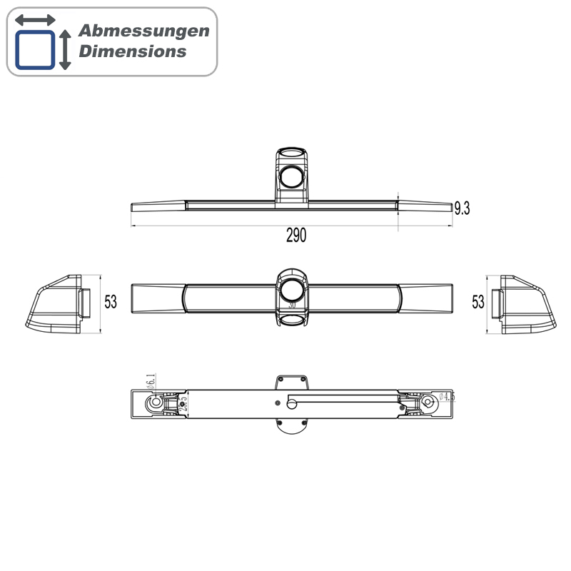 AMPIRE KV-HELL-A2-WHI Twin Bremslichtkamera CVBS Ersatz für Hella 2DA 343 – Bild 21