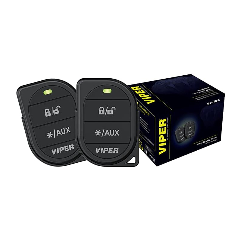VIPER 3103V Alarmsystem Auto mit 2x 7122V Fernbedienungen Code-Hopping Schutz – Bild 8