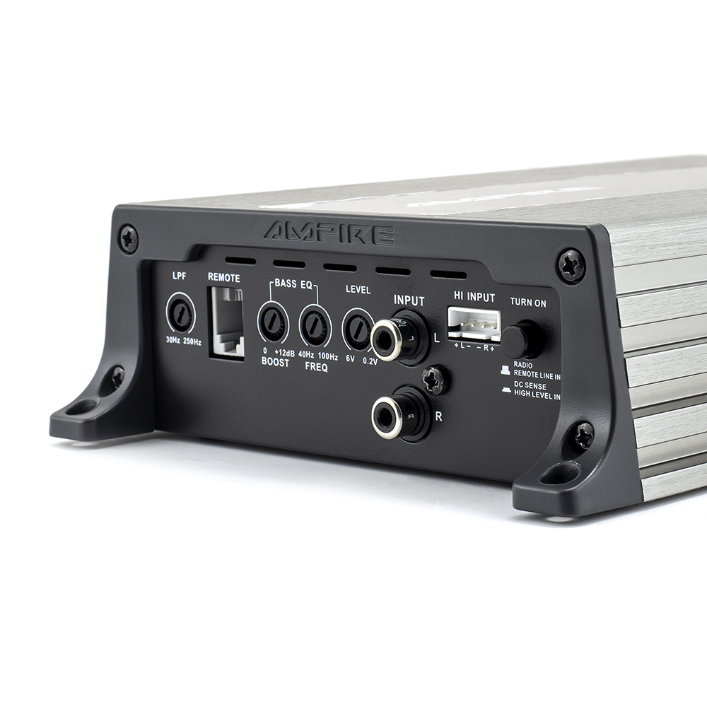 AMPIRE MBM1000.1-2G Endstufe 12V Mono Digitalverstärker 1000 Watt RMS Subwoofer – Bild 10
