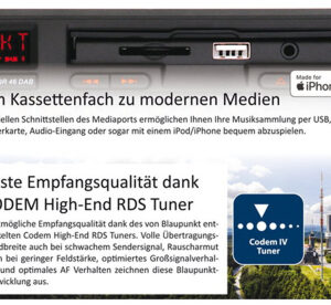 Blaupunkt BREMEN SQR 46 DAB - Youngtimer Radio mit Splitter – Bild 5