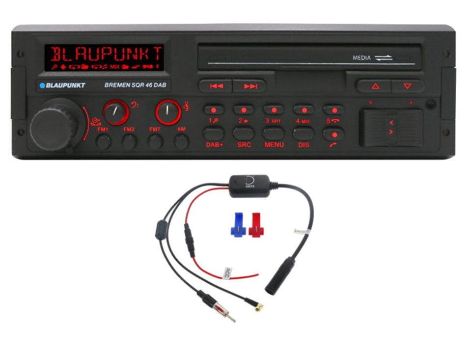 Blaupunkt BREMEN SQR 46 DAB - Youngtimer Radio mit Splitter