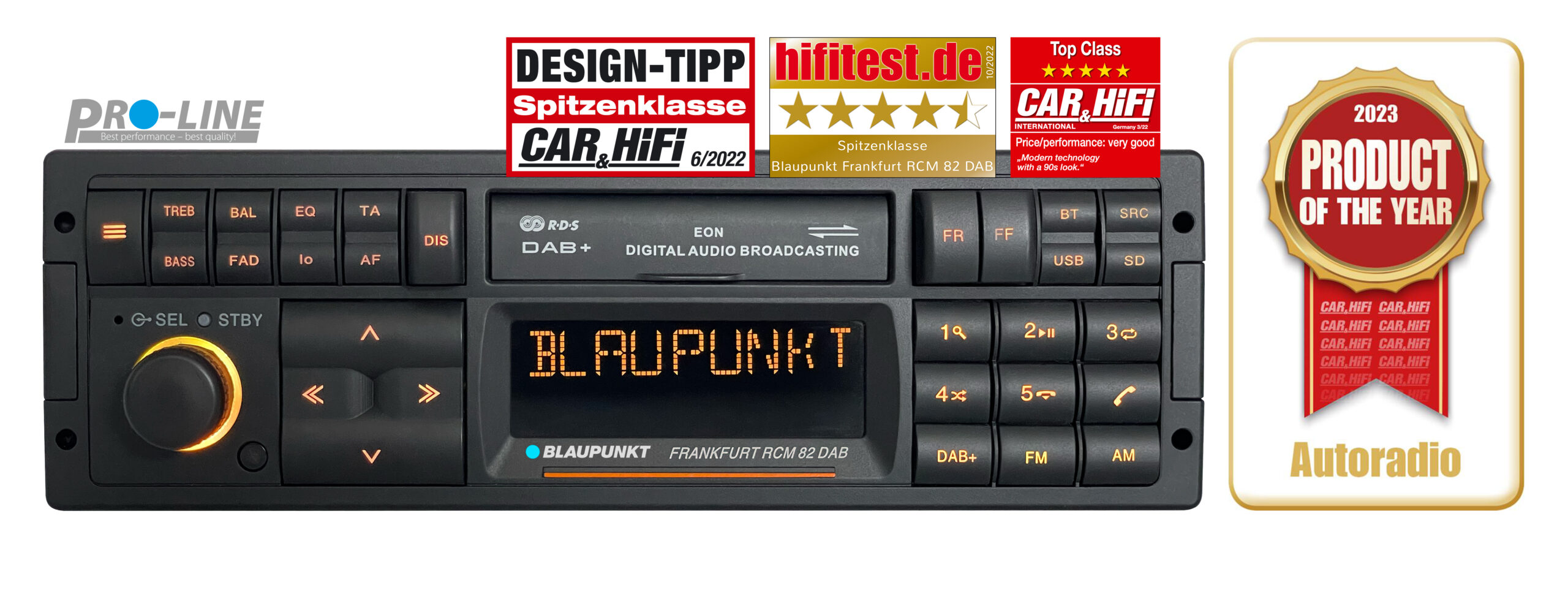 Blaupunkt FRANKFURT RCM82 DAB - Youngtimer Radio