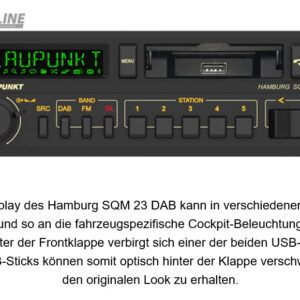 Blaupunkt HAMBURG SQM 23 DAB - Youngtimer Radio – BP_Hamburg_DAB-10