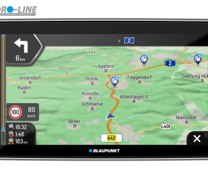 Blaupunkt Hamburg 948 Autoradio Universal 1DIN mit Camper-Navigation und DSP – Bild 2
