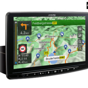 Alpine INE-F904TRA7S SET Navigationssystem für Ford Transit Custom 2018+ mit 9-Zoll
