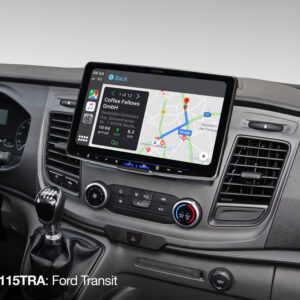 Alpine iLX-F115TRA SET Autoradio mit 11-Zoll Touchscreen, DAB+, 1-DIN-Einbaugehäuse, Apple CarPlay Wireless und Android Auto Unterstützung für Ford Transit (ab Modelljahr 2018) – Bild 4
