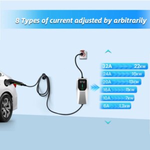 Junsun ev Ladegerät Typ 2 3,5 kW einphasiges Ladegerät Wallbox 3,5 kW Typ 2 für Tesla Kia Dacia Renault Nissan VW Hyundai – Bild 5