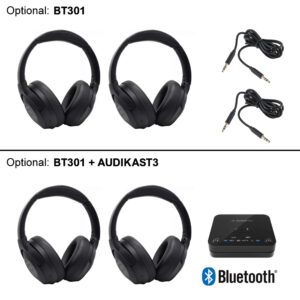 AMPIRE 12.4" Dual RSE-Monitore mit Kopfstützen-Halterung, WLAN, HDMI In – Bild 7