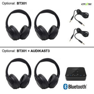 AMPIRE AMX225 Dual RSE-Monitore mit Kopfstützen-Halterung WLAN HDMI In – Bild 7