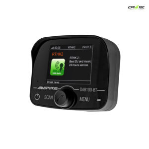 AMPIRE DAB100-BT DAB+ Receiver mit BT-Freisprecheinrichtung universell für Auto