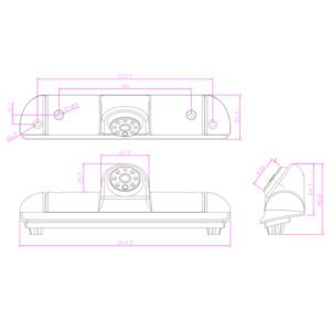 _AMPIRE Kamera (AHD), Fiat Ducato, Citroen Jumper, Opel Movano C, Peugeot Boxer – Bild 3