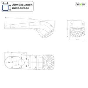 AMPIRE KVA-CRAFTER Rückfahrkamera Volkswagen Crafter 2 MAN TGE ab 2017 AHD 1080P – Bild 3