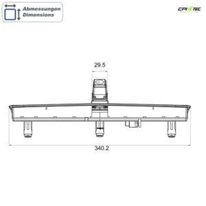 AMPIRE KVA-T5-H Rückfahrkamera VW T5 Heckklappe AHD 1080P 155° Blickwinkel – Bild 3
