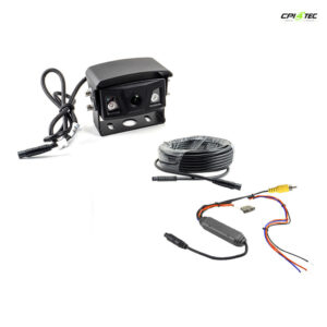 Alternative view of AMPIRE KVX300 Rückfahrkamera CVBS schwarz IP69K 125° Blickwinkel 10m Kabel
