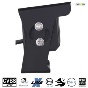 AMPIRE KVX300 Rückfahrkamera CVBS schwarz IP69K 125° Blickwinkel 10m Kabel – Bild 4