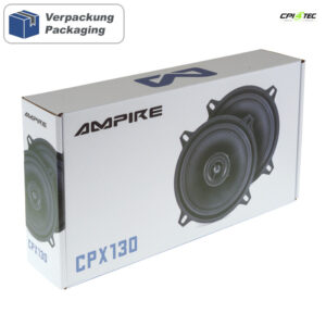 Alternative view of AMPIRE CPX130 Koaxial-Lautsprecher 13cm Paar ohne Gitter 16mm Seidenkalotte