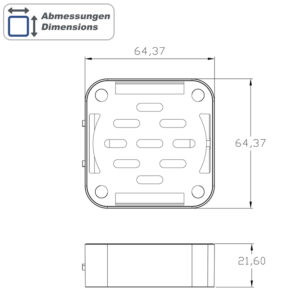 Alternative view of AMPIRE Lautsprecher mit 2.4GHz. Funkempfänger für PSE400/PSI400