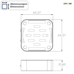 Alternative view of AMPIRE PS-SPEAKER Lautsprecher 2.4GHz Funkempfänger für PSE400 PSI400