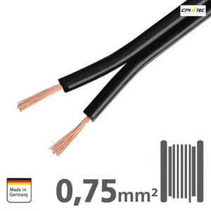 Alternative view of AMPIRE XLS075 Lautsprecherkabel 0,75mm² universell Kupfer 140m Rolle