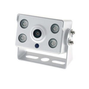 AMPIRE Mini Aufbau-Rückfahrkamera (AHD 1080P 25F) 137°, 10m Kabel, WEISS