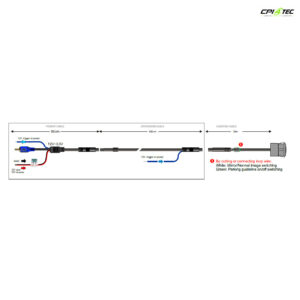 AMPIRE KCA302 Mini Rückfahrkamera AHD 1080P 150° Weitwinkel IP69K wasserdicht – Bild 4