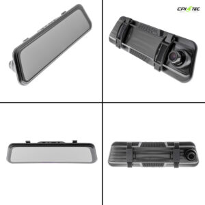 AMPIRE CPS091 Smartphone-Spiegelmonitor mit Dashcam und RFK-Eingang AHD – Bild 3