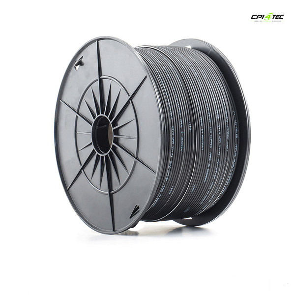 AMPIRE XSK10-BLK Stromkabel 10mm² 35m schwarz Kupfer für Car HiFi Installation