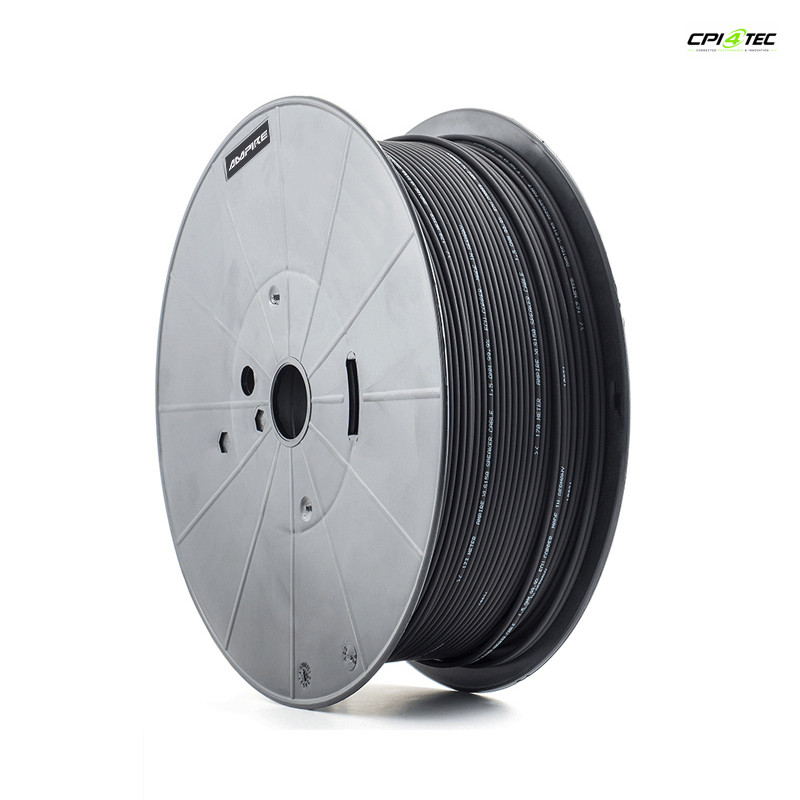 AMPIRE XSK35-BLK Stromkabel 35mm² 20m Spule schwarz Kupfer Installation