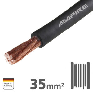 Alternative view of AMPIRE Stromkabel schwarz 35mm²(2AWG), 20m Spule, Kupfer