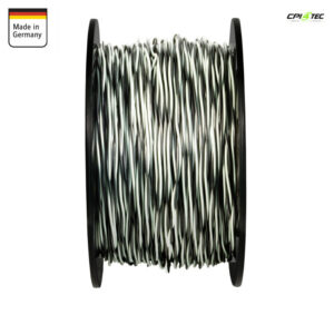Alternative view of AMPIRE IKV150-WS-60 Verdrilltes Kabel 1,5mm² Weiß/Schwarz 60m Spule Kupfer