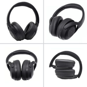 Alternative view of AMPIRE kabelloser BT-Kopfhörer, faltbar, Noise Cancellation, 3.5mm Klinkeneingang