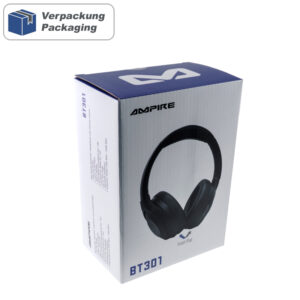 AMPIRE kabelloser BT-Kopfhörer, faltbar, Noise Cancellation, 3.5mm Klinkeneingang – Bild 9