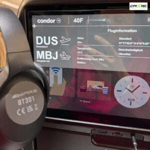 AMPIRE BT301 kabelloser BT-Kopfhörer faltbar Fahrzeug Noise Cancellation 3.5mm – Bild 10