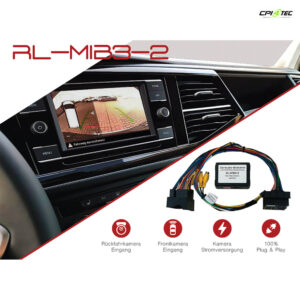 CAS RL-MIB3-2 Front- und Rückfahrkamera-Eingang NTSC VW MIB3 Fahrzeuge
