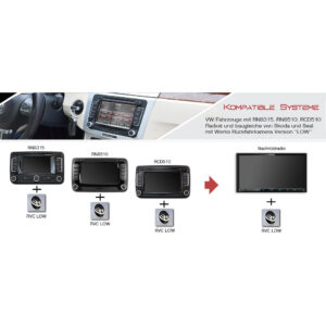 CAS Interface VW Werks-RFK LOW an Nachrüst Head-Unit - PnP – Bild 3
