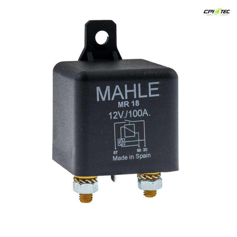 MAHLE Nagares RDT-3-12 Batterie-Trennrelais 12V 100A automatische MR18