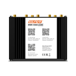 Selfsat MWR 5560 eSIM 5G Router Wohnmobil bis 3,4 Gbps Geschwindigkeit