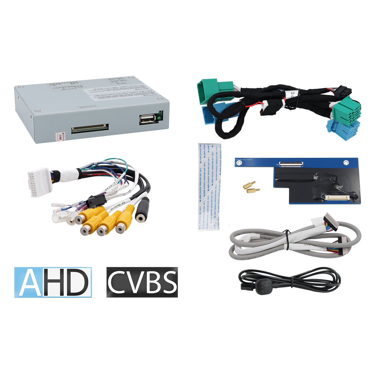 NAVLINKZ Videoeinspeiser AHD/CVBS passend PSA mit 5 Zoll MCA250