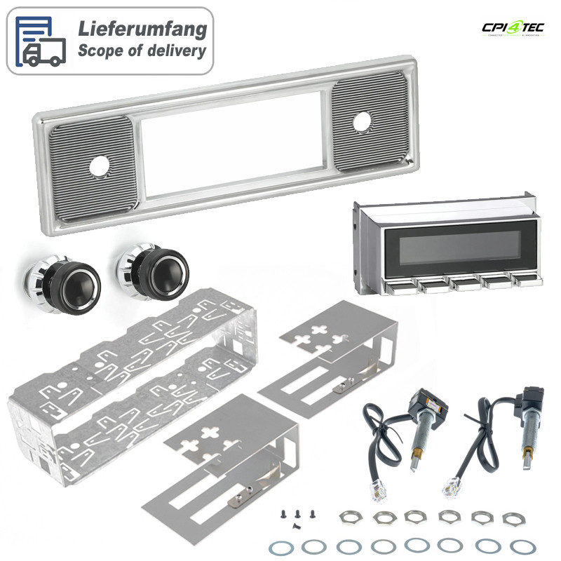 RETROSOUND RSD-BECKER-CHROME DAB+ Komplett-Set ohne Radiomodul für Oldtimer – Bild 2