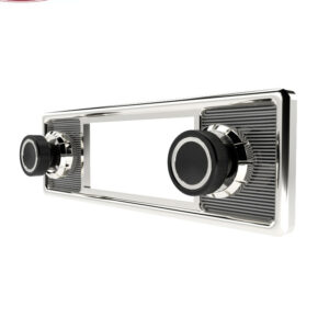 RETROSOUND Design "Becker Chrome" DAB+ Komplett-Set mit Zubehör (ohne Radiomodul)