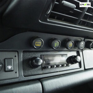 RETROSOUND RSD-BLACK DAB+ Komplett-Set ohne Radiomodul Universal Autoradio – Bild 6