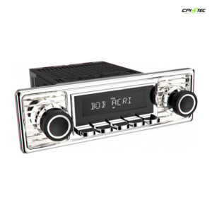 RETROSOUND RSD-CHROME DAB+ Komplett-Set ohne Radiomodul Zubehör Autoradio