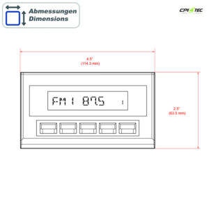 RETROSOUND FACE-DAYTONA Displayeinheit für Pontiac und Chevrolet – Bild 2