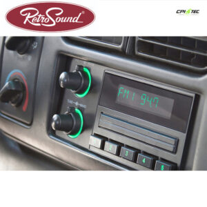 RETROSOUND FACE-NEWPORT Displayeinheit für 1970-2000 GM Ford Mopar Steuerung – Bild 3