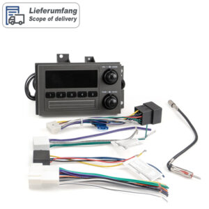 RETROSOUND Displayeinheit "Santa Cruz" für 1988-94 GM/Chevrolet Trucks – Bild 3