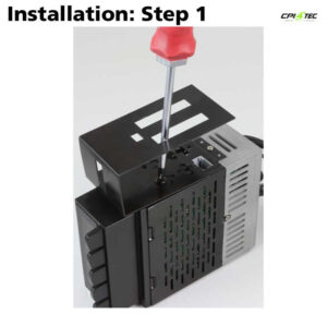 Alternative view of RETROSOUND RSP-294B Metall-Befestigungsmaterial Universal DIN Einbausatz 182x53