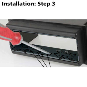 RETROSOUND Metall-Befestigungsmaterial - Universal DIN Einbausatz, komplett – Bild 4